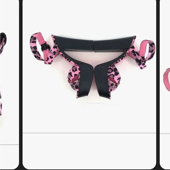 Vtg Y2K Alicia + Olivia for payless, ankle strap, chunky 5” heel w/ 2” platform. - Picture 9 of 9